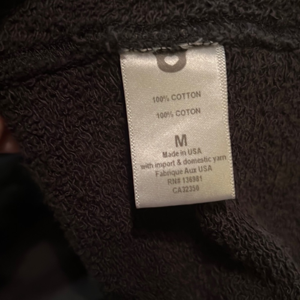 NWOT $98 Spiritual Gangster | Give Love | Raw Hem Loose Threads Hoodie - Picture 15 of 17